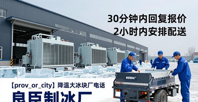 金堂降温大冰块厂电话 良臣制冰厂