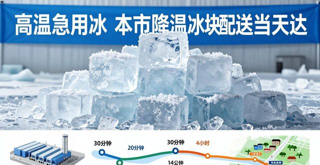 降温冰块配送流程_高效靠谱冰块运输_金堂降温冰块配送